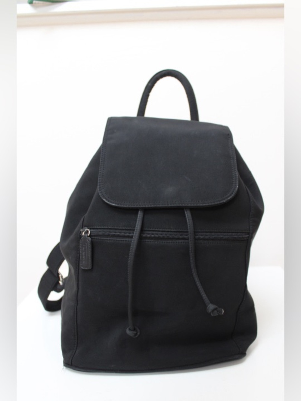 Vintage Talbots drawstring backpack